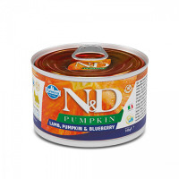Вологий корм Farmina N&D Grain Pumpkin Lamb Adult Mini для собак дрібних порід, гарбуз/ягня/чорниця, 140 г*6 шт