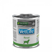 Вологий корм Farmina Vet Life Renal для собак, для підтримки функції нирок, 300 г*6 шт