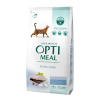 Сухой корм для взрослых кошек Optimeal Adult Cat Cod Fish 1,5 кг