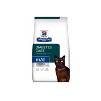 Hills PD Feline M/D- для кошек с сахарным диабетом или избыточным весом - 3 кг