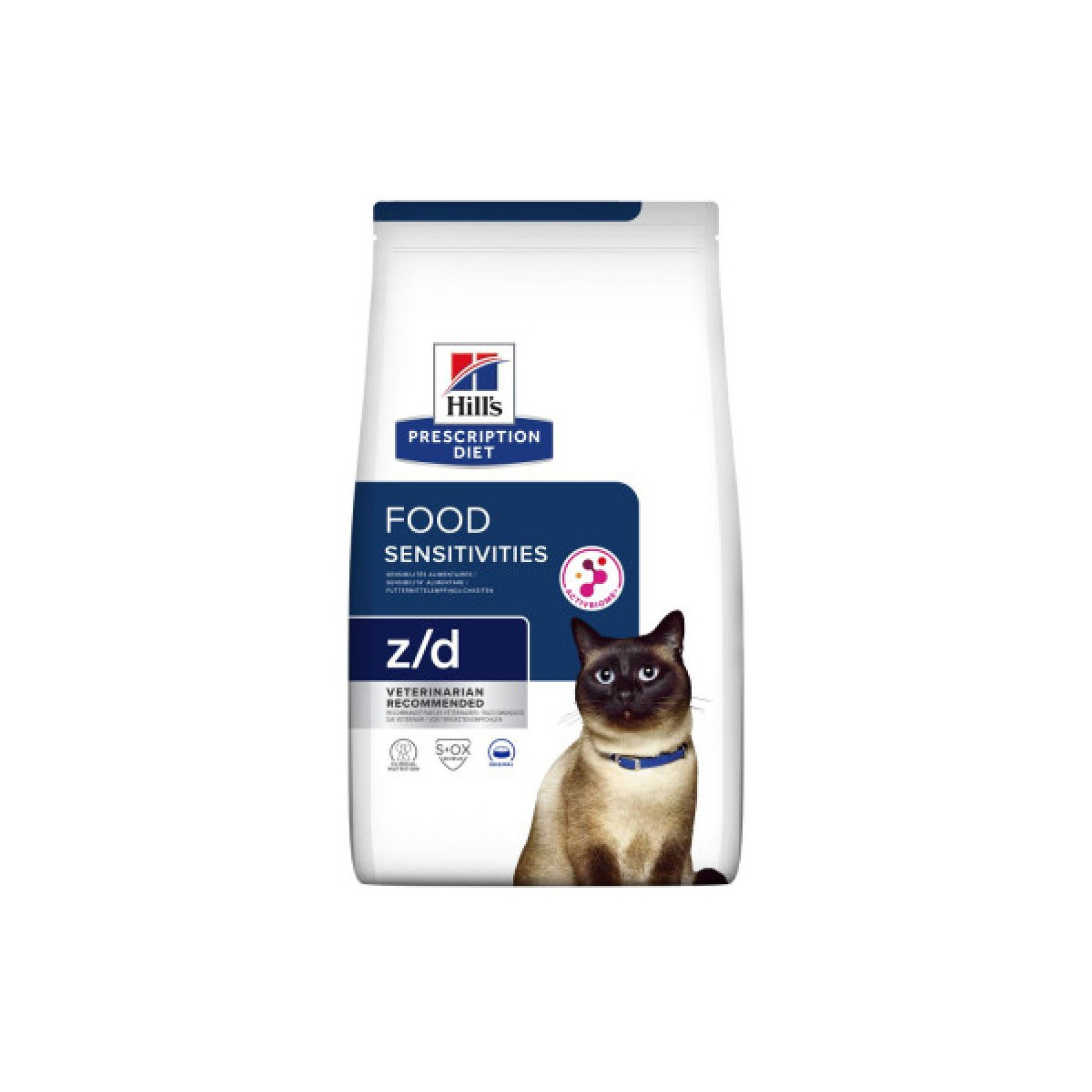 Сухой корм для кошек Hill’s Prescription Diet z/d, при пищевой аллергии, 3 кг