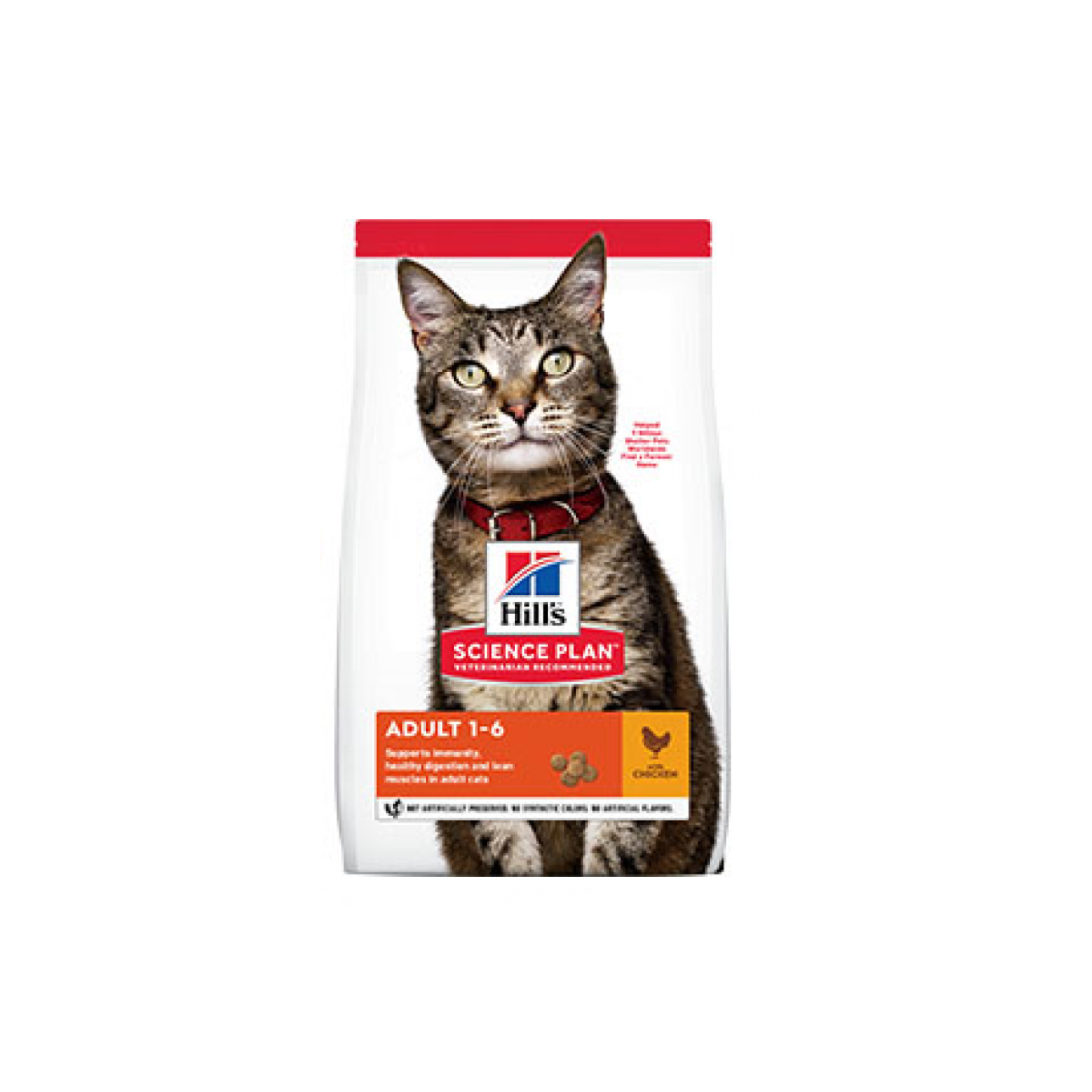 Hills Feline Adult корм для взрослых кошек с курицей NEW - 15 кг