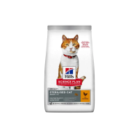 Hills SP Fel Adult Young Sterilised Cat Ch- для стерилизованных кошек с курицей - 3 кг