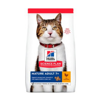 Hills Feline Mature 7+ - для пожилых кошек старше 7 лет/с курицей - 3 кг