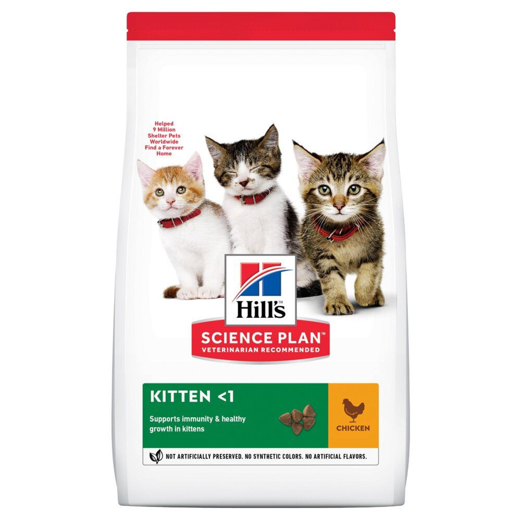Hills SP Kitten сухой корм для котят /с курицей -7 кг