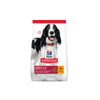 Hills Canine Adult Medium - сухой корм для взрослых собак средних пород с курицей - 14 кг