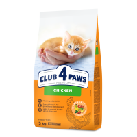 Club 4 Paws Premium сухой корм для котят 5 кг - курица