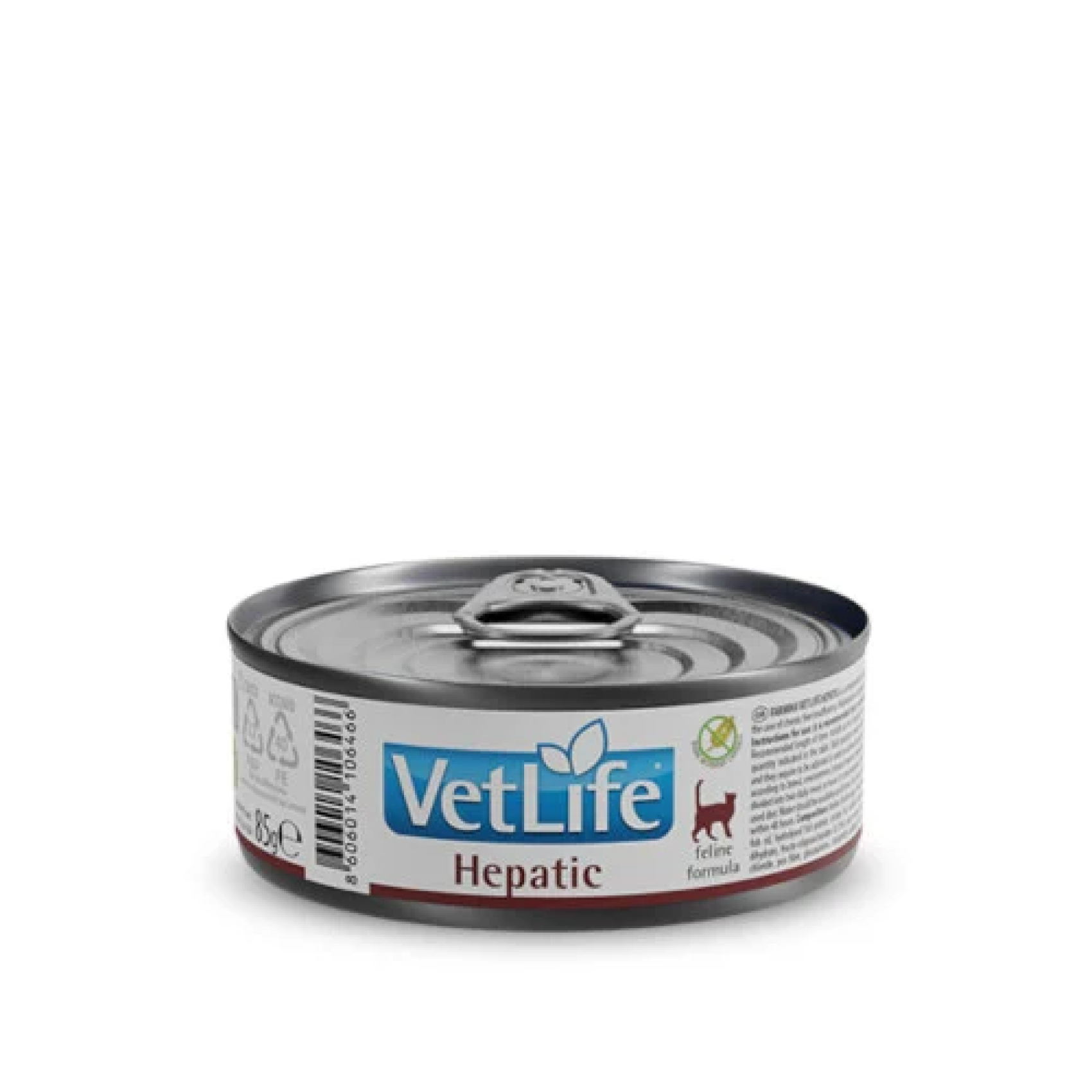 Влажный корм Farmina Vet Life Hepatic для кошек, при хронической печеночной недостаточности, 85 г