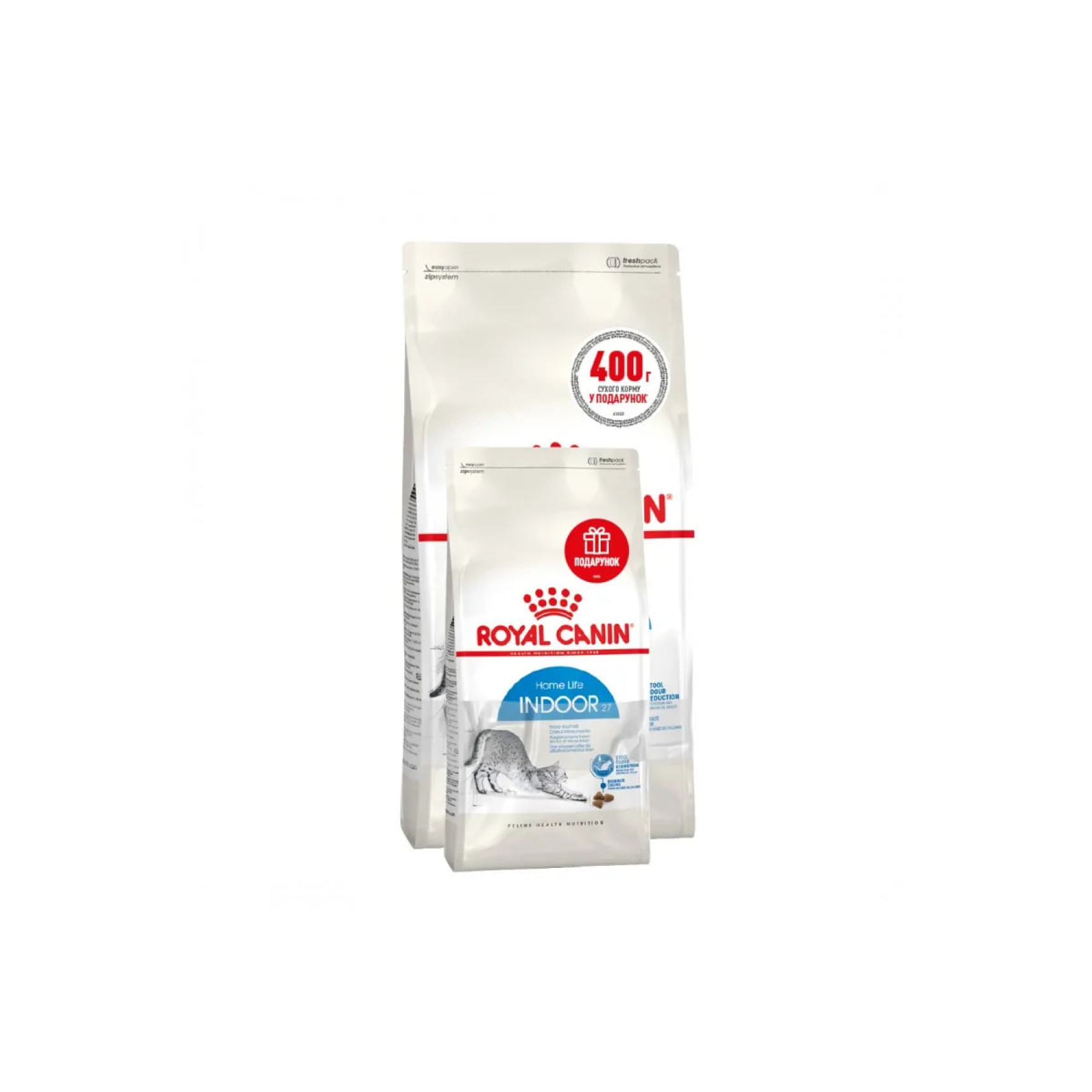 Купити Акція! Корм для домашніх кішок ROYAL CANIN INDOOR 2.0 кг + пакування 400 г у подарунок