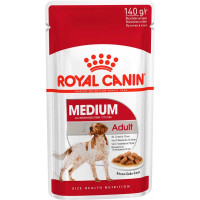 Вологий корм для дорослих собак ROYAL CANIN MEDIUM ADULT 140 г x 10 шт.