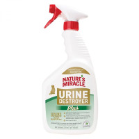 Знищувач Nature's Miracle «Urine Destroyer» для видалення плям і запахів від сечі котів 946 мл