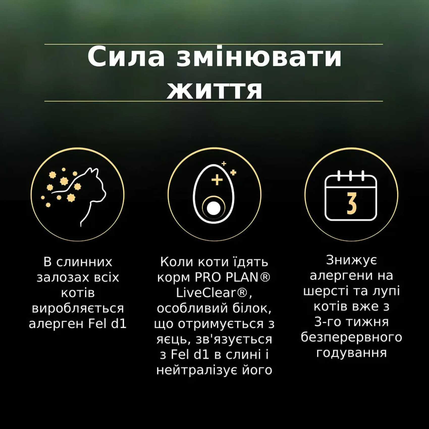 Купити Сухий корм для cтерилизованных котов старше 7 лет Purina Pro Plan LiveClear Sterilised Senior 7+, с индейкой 1.4 кг