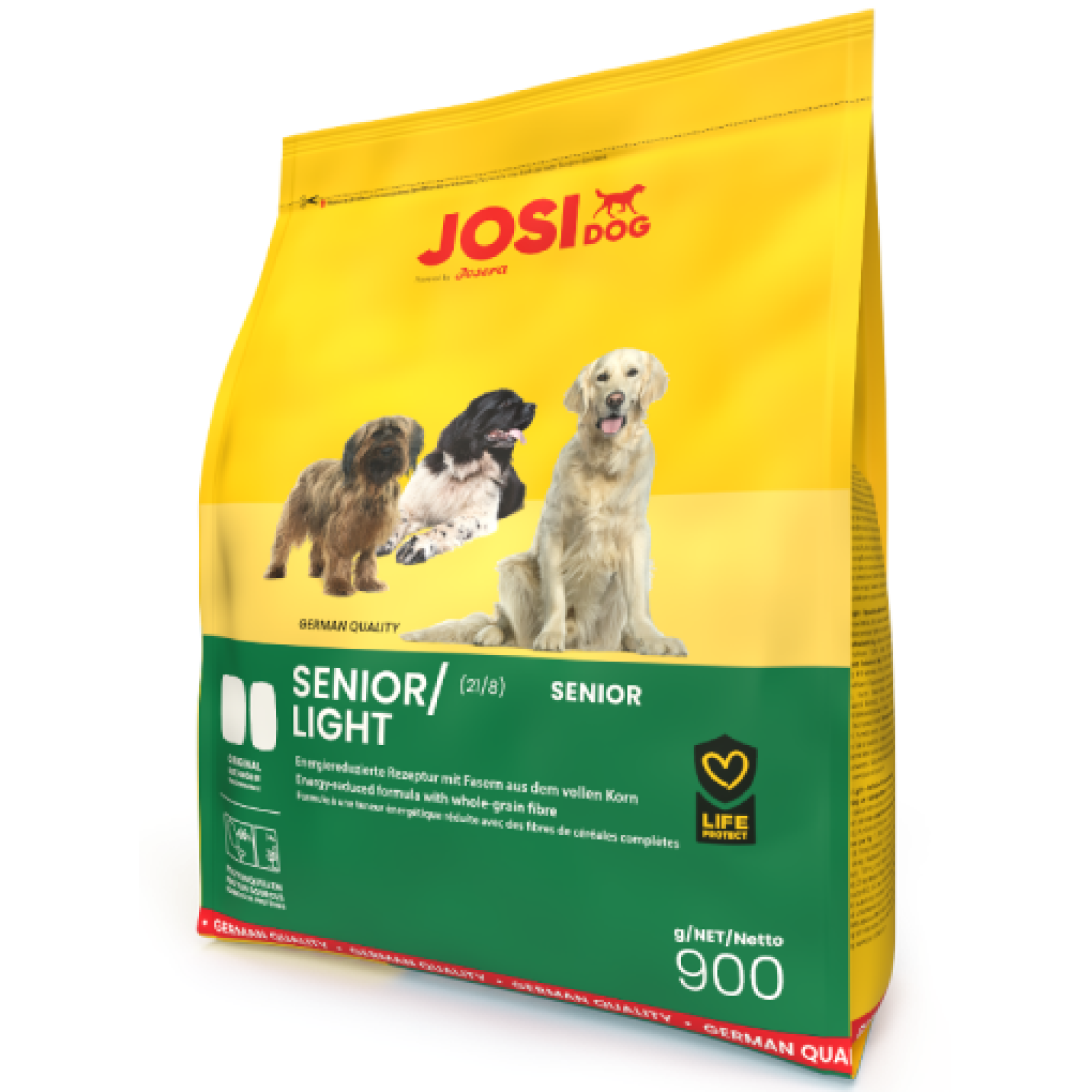 Купити Сухий корм JosiDog Senior/Light (Solido) для пожилых и малоактивных собак 900 г*5 шт