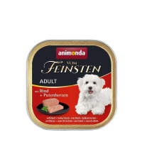Влажный корм для собак Animonda Vom Feinsten Adult 150 г - говядина и сердца индейки