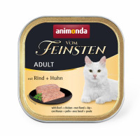Влажный корм для кошек Animonda Vom Feinsten Adult 100 г - говядина и курица