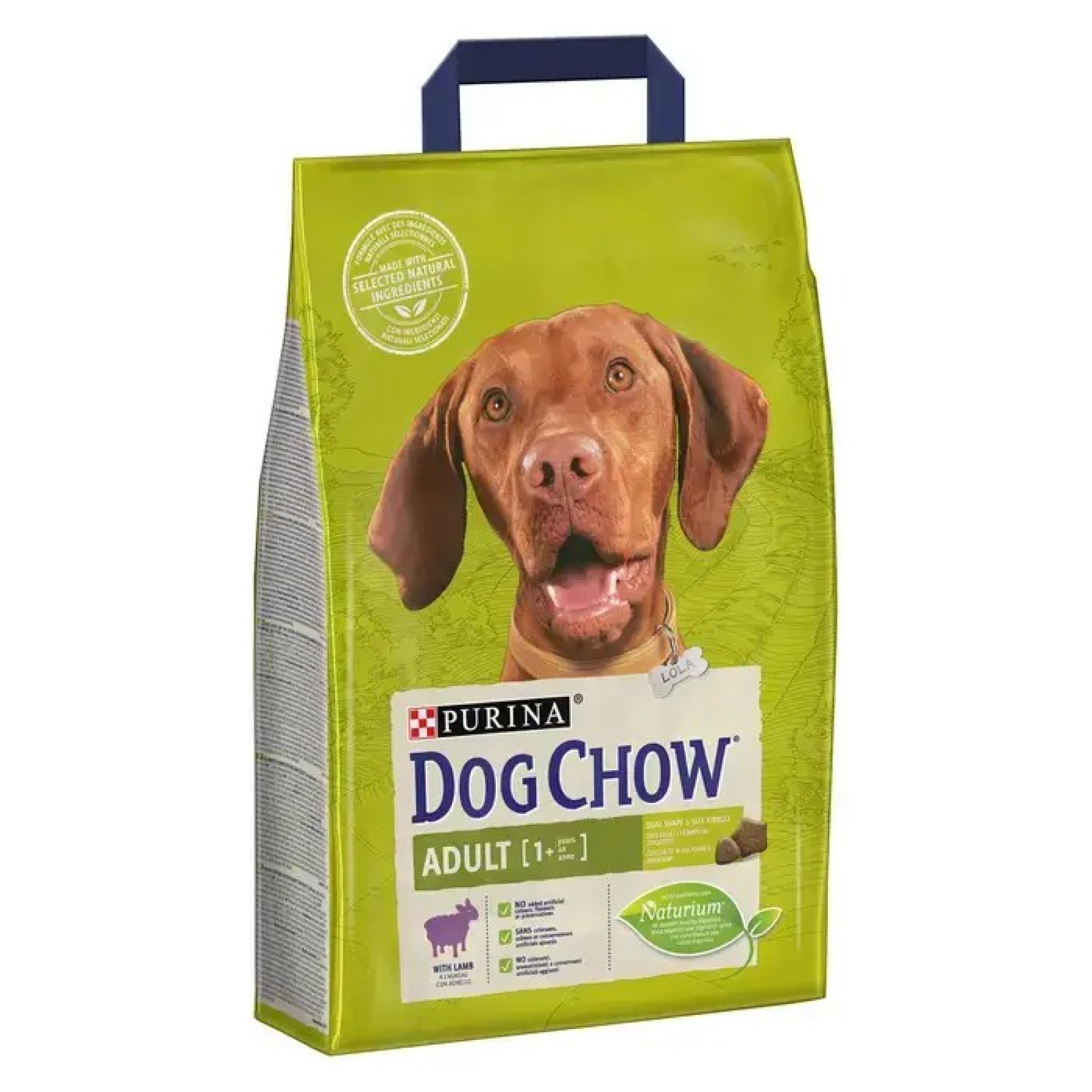Купити Сухий корм Purina Dog Chow Adult Lamb для дорослих собак зі смаком ягняти 2.5 кг