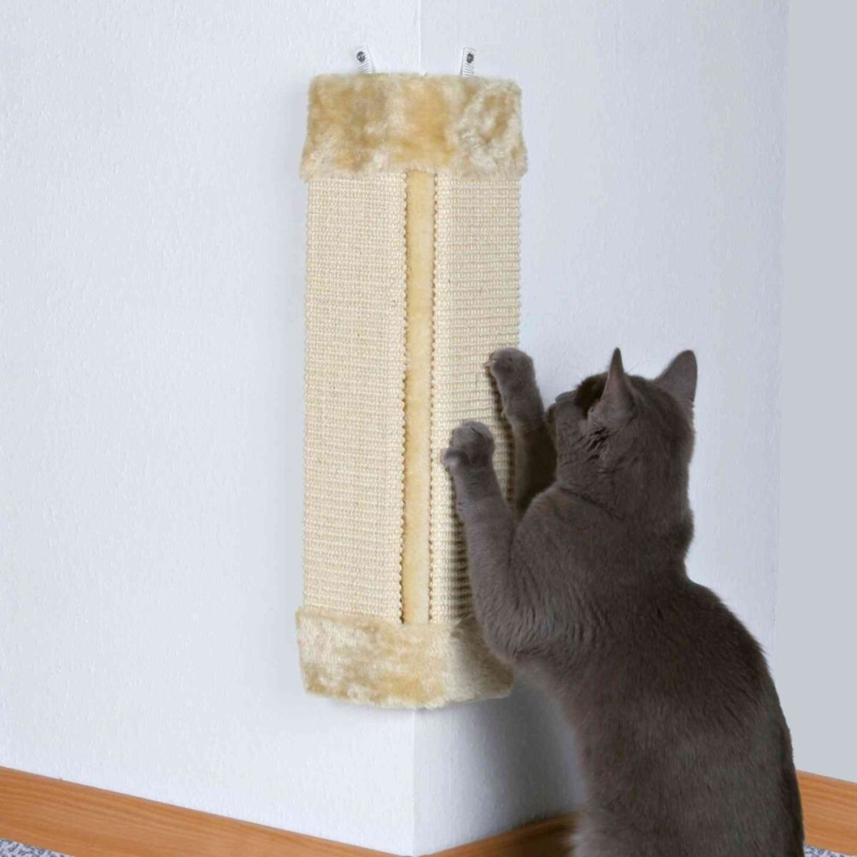 Кігтеточка кутова Trixie Scratching Board 23х49 см - бежевий