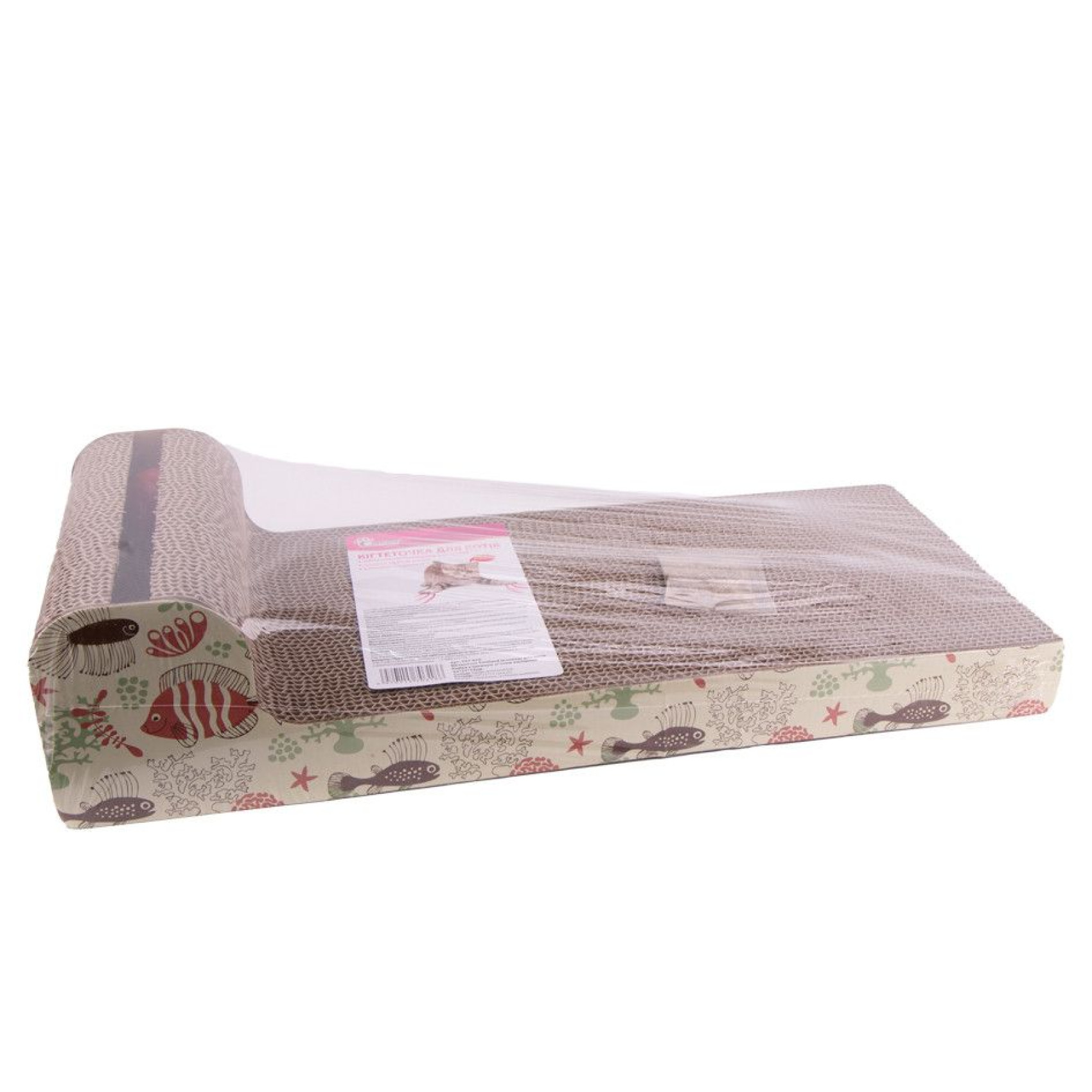 Дряпка картонна Eastland Лежак 52 x 21 x 12 cм - бежевий