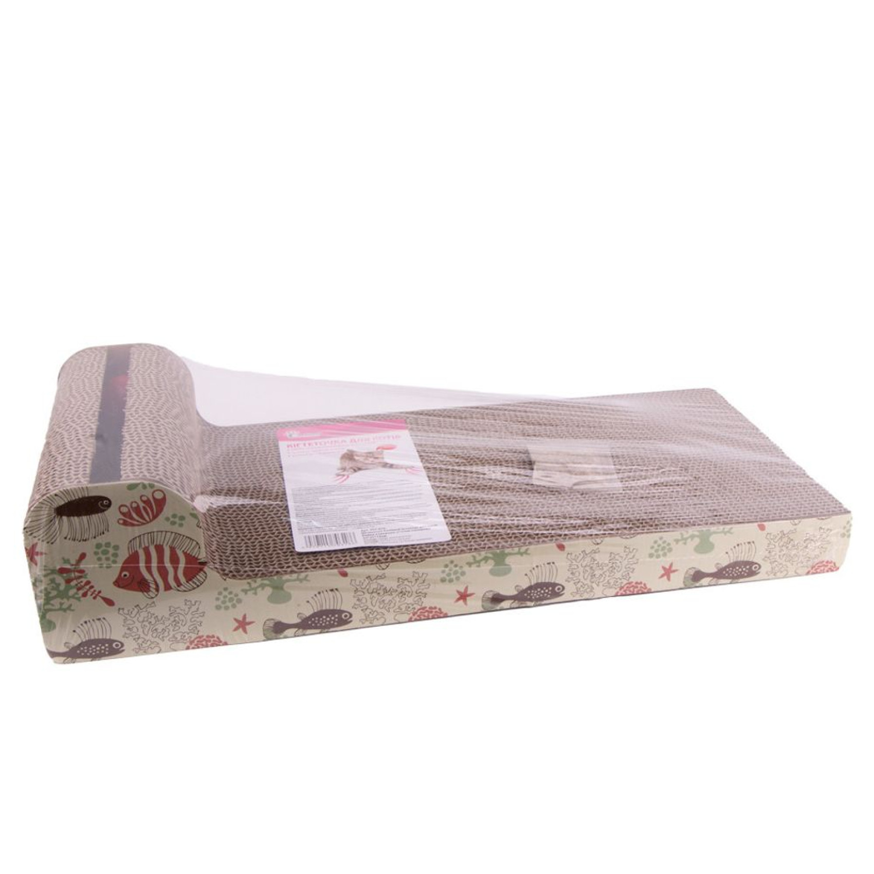 Дряпка картонна Eastland Лежак 52 x 21 x 12 cм - бежевий